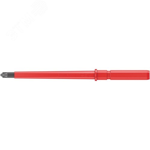 Отвертка-насадка сменная PlusMinus 65 i PZ/S Набор Kraftform Kompakt VDE # 2X154 мм - фото 1