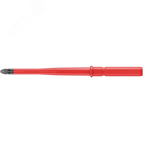 Изображение товара Отвертка-насадка сменная крестовая с зауженным стержнем 65 iS PZ Набор Kraftform Kompakt VDE PZ 2X154 мм (шт)