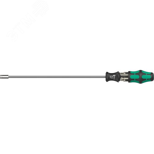 Набор бит с отверткой-битодержателем, 7 предметов, для работы с сантехникой, Kraftform Kompakt 27 XL SHK 1 - фото 1