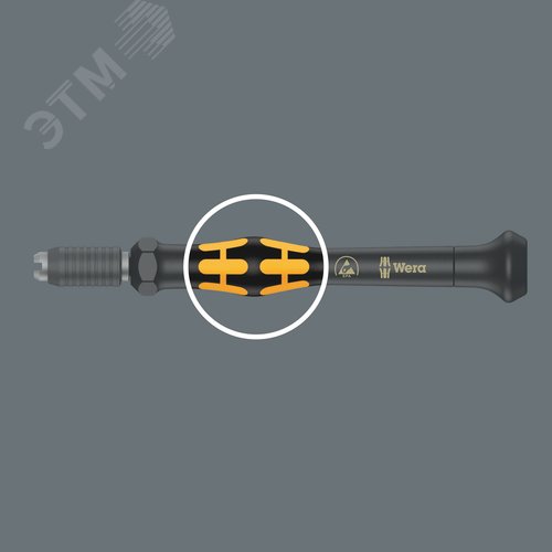 Ручка-битдержатель 1013 ESD Micro 97 мм 4 мм Halfmoon/HIOS - фото 8