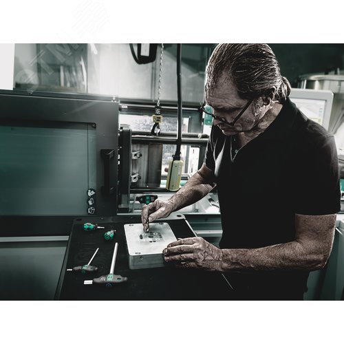 Отвёртка шестигранная 454 Hex-Plus HF Imperial с Т-образной рукояткой с функцией фиксации крепежа 5/32X150 мм - фото 3