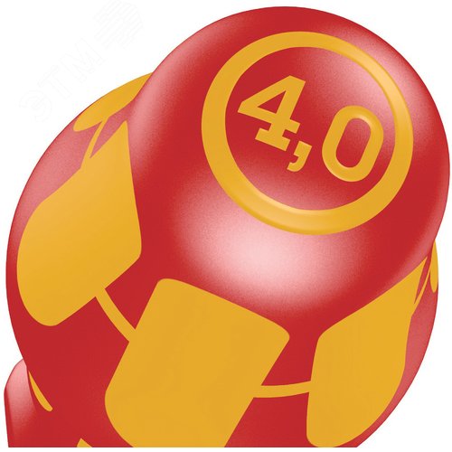 Отвертка диэлектрическая шлицевая 160 i SL VDE SB 0.4X2.5X80 мм с держателем-еврослот - фото 2