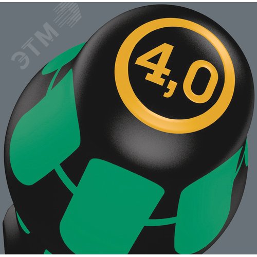 Отвертка шлицевая 378 B SL c квадратным стержнем 1.6X10X60 мм - фото 2