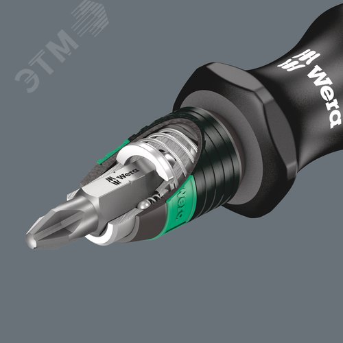 Набор бит с рукояткой-битодержателем Набор Kraftform Kompakt 10 10 предметов - фото 6