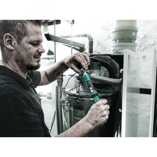 Ключ динамометрический, присоединительный шестигранник 1/4'', 2-12 Нм, Safe-Torque A 2 - фото 3