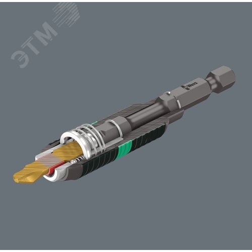 Бита биторсионная 855/4 BTH PZ сверхтвердая хвостовик 1/4 E 6.3 PZ 2X50 мм - фото 3