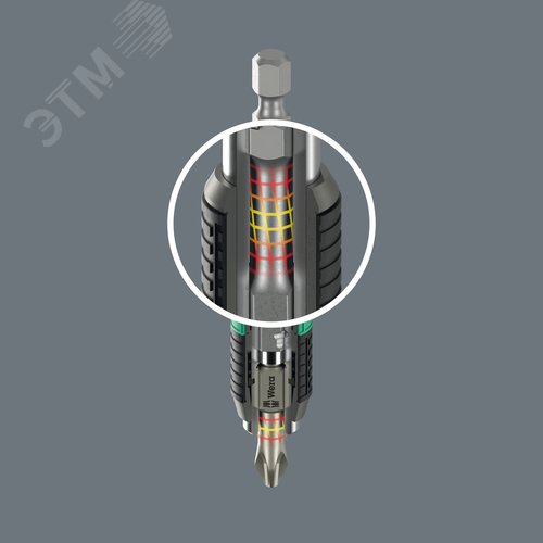 Бита биторсионная 855/4 BTH PZ сверхтвердая хвостовик 1/4 E 6.3 PZ 2X50 мм - фото 4