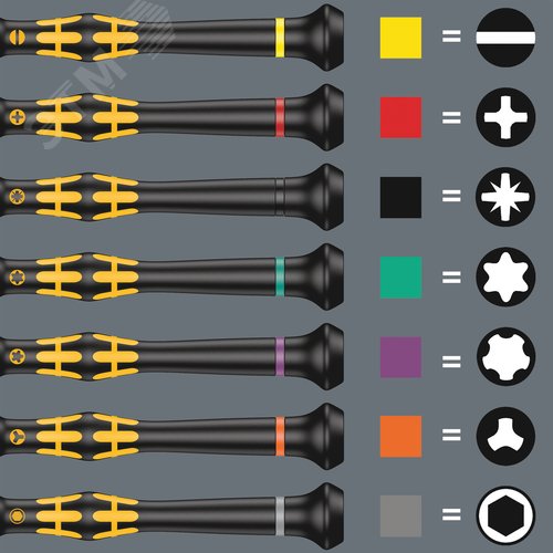 Отвертка торцевая антистатическая для прецизионных работ 1569 ESD Micro 5.5X60 мм - фото 8