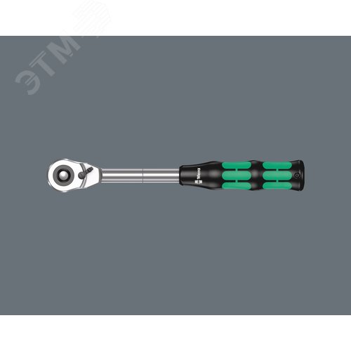 Трещотка с реверсом 8006 C Zyklop Hybrid DR 1/2X281 мм 72 зубца - фото 3