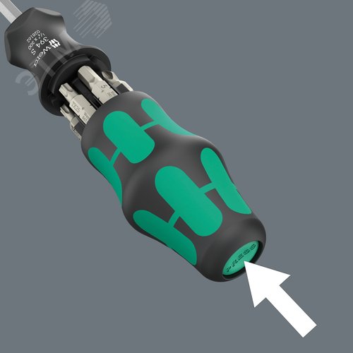 Набор бит с отверткой-битодержателем, 7 предметов, для работы с сантехникой, Kraftform Kompakt 27 XL SHK 1 - фото 7