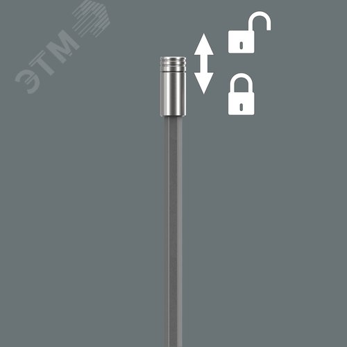 Набор бит с отверткой-битодержателем, 7 предметов, Kraftform Kompakt 27 XL Universal 1 - фото 5