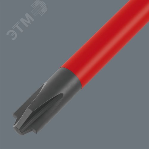 Отвертка-насадка сменная PlusMinus с зауженным стержнем 62 iS PH/S Набор Kraftform Kompakt VDE # 1X154 мм - фото 3