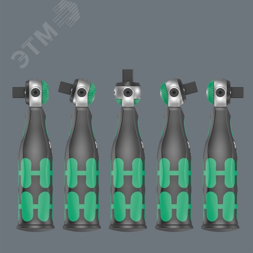 Набор трещотки с встроенным магазином с битами и торцевых головок, 18 предметов, 8009 Zyklop Pocket Set 2 - фото 7