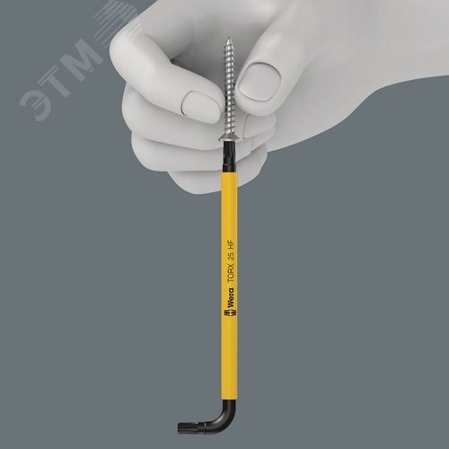 Ключ Г-образный 967 SXL HF TORX Multicolour с функцией фиксации крепежа удлиненный TX 25X154 мм - фото 2