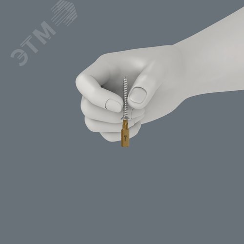 Бита 867/1 Z TORX HF c функцией фиксации крепежа вязкая твердость хвостовик 1/4 C 6.3 TX 40X25 мм - фото 2