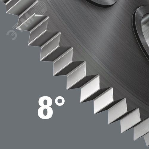 Рукоятка-битодержатель 816 RA с трещоткой 1/4X142 мм для бит 1/4 С 6.3 и E 6.3 - фото 4