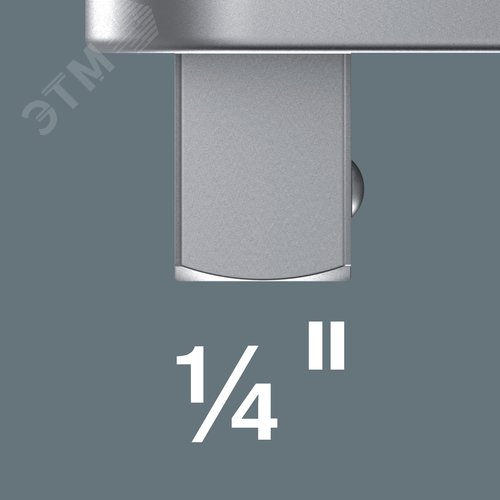 Насадка с квадратом 7773 A 1/4 DR под посадочное гнездо 9x12 мм для динамометрических ключей Click-Torque серий X и XP - фото 3