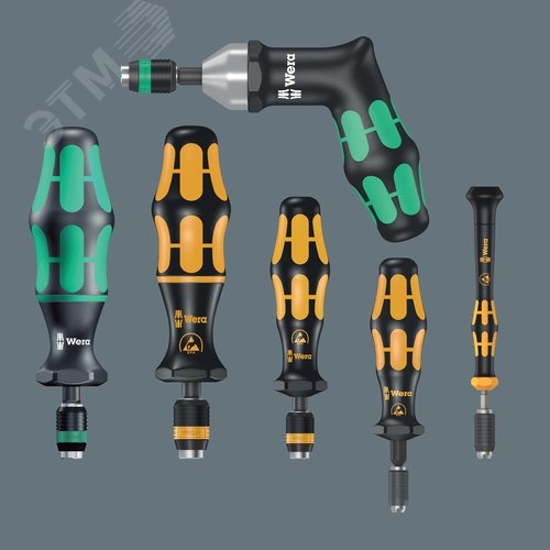 Отвертка-битодержатель динамометрическая с пистолетной рукояткой, 4.0 Нм, для серийных операций, Pre-Set Kraftform, 1/4 D6.3/F6.3 - фото 3