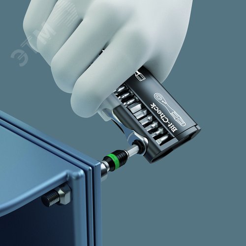 Набор инструментов TooCheck PLUS включающий трещотку биты головки и ручку-держатель 39 предметов - фото 10