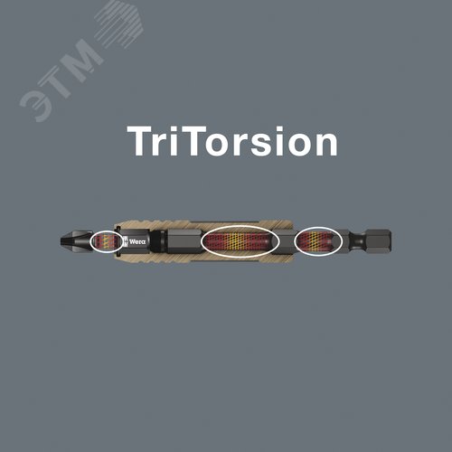 Набор ударных бит с битодержателем Bit-Check 10 Impaktor 2 10 предметов - фото 9