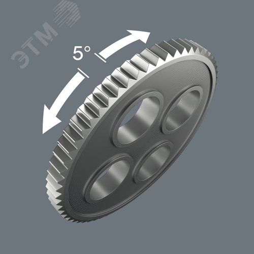 Набор с трещоткой 26 предмета DR 1/4 . Набор Kraftform Kompakt Zyklop Speed - фото 7