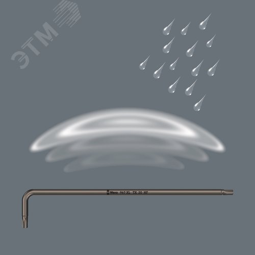 Набор Г-образных ключей с функцией фиксации крепежа 967/9 TX XL HF TORX 1 удлиненный TX 8 - TX 40 9 предметов комплектация: 9x 967 XL HF TORX Г-образный ключ с функцией фиксации крепежа удлиненный: TX 8x90 TX 9x101 TX 10x112 TX 15x123 TX 20x137 TX 25x154  - фото 5