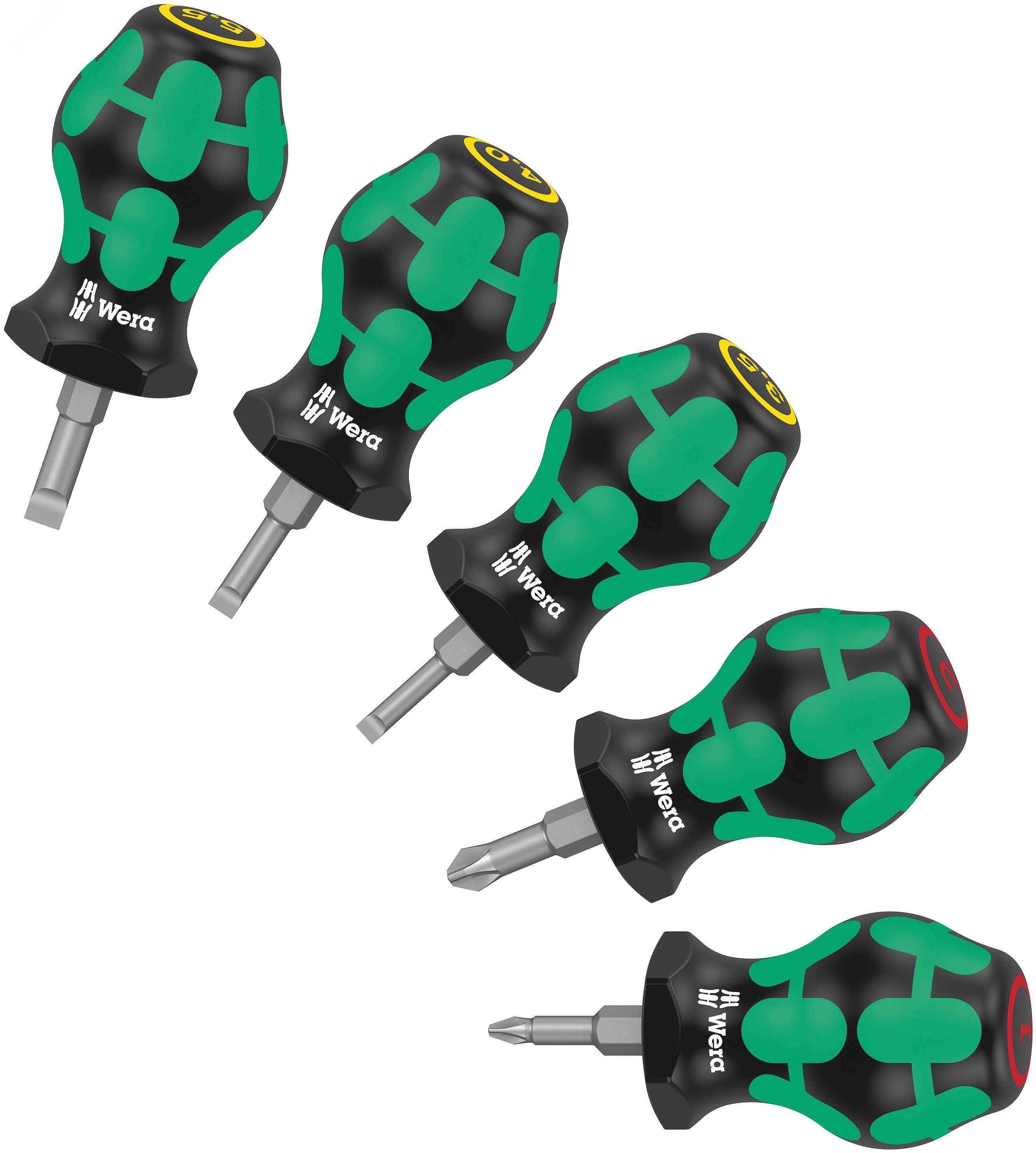 Изображение товара Набор коротких отвёрток Stubby Set 1, 5 шт, Чехия