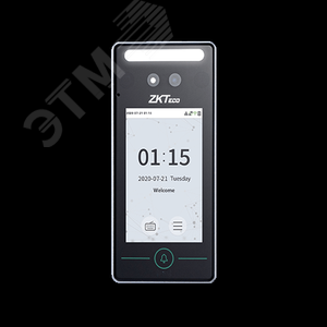 Гибридно-биометрический терминал контроля доступа и учета рабочего времени ZKTeco