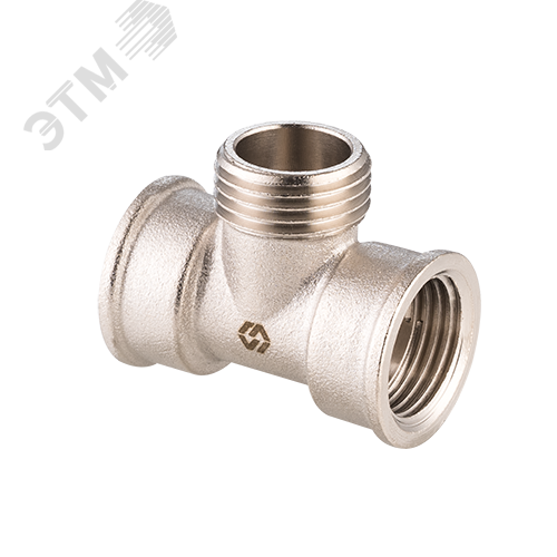 Изображение товара Тройник ВНВ 1/2'х1/2'х1/2' переходной, никелированный (шт)