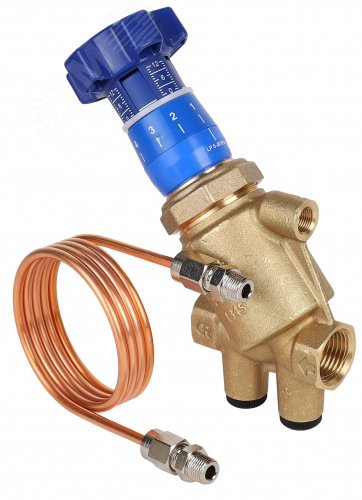 Изображение товара Регулятор перепада давления 5-30 кПа 1/2' для систем отопления и охлаждения