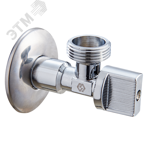 Изображение товара Кран для подключения сантехнических приборов 1/2'x3/4' наружная-наружная хромированный MVI BV.464.0