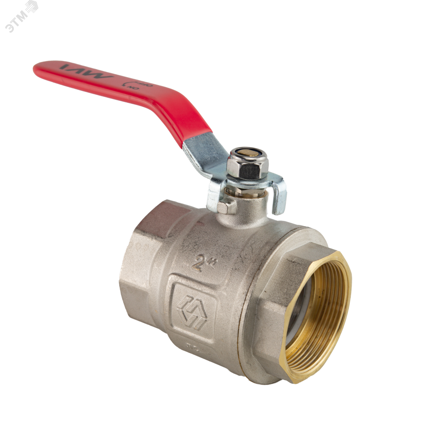 Изображение товара Кран шаровой 2 ВВ ручка ГОСТ Китай MVI