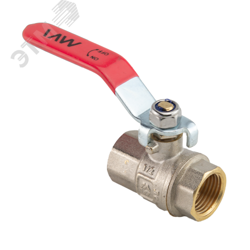 Изображение товара Кран шаровой 1/2' ВВ ручка (шт)