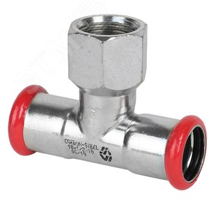 Изображение товара Тройник 18x1/2'x18 ВР (оцинкованная сталь) (шт)