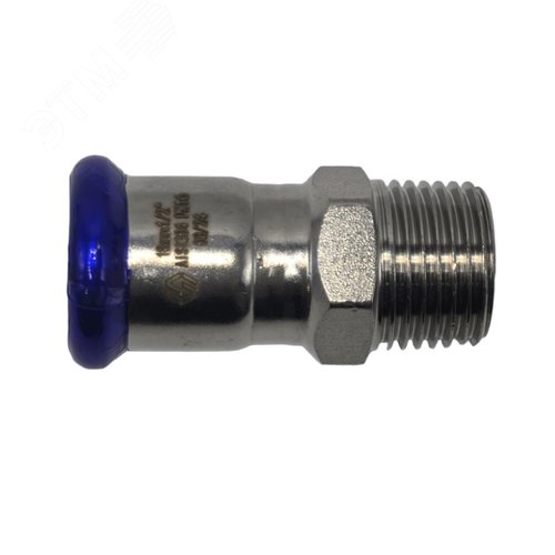 Изображение товара Соединение пресс из нержавеющей стали 22х3/4 НР (шт)