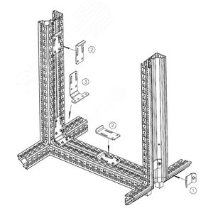 Изображение товара Соединитель внутренний прямой для шкафов EMS (шт)