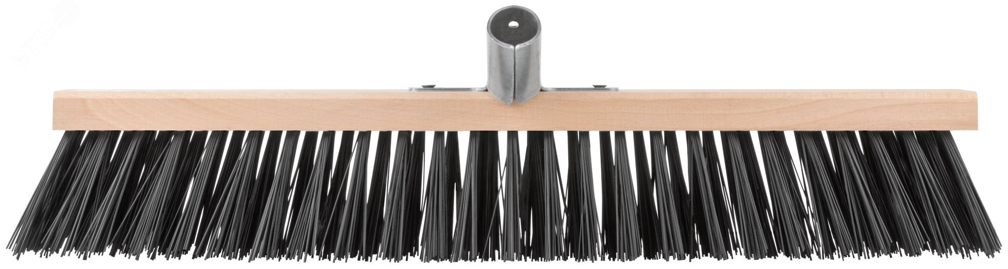 Изображение товара Щетка уличная Профи деревянная, жесткая щетина, металлическая тулейка под углом, 5-ти рядная, 500х65 (шт)