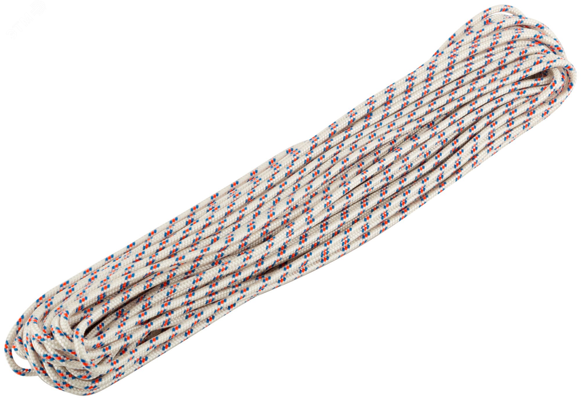 Фал капроновый плетеный 16-ти прядный с сердечником 3 мм х 20 м, р/н= 160 кгс 68423 FIT РОС - превью 2