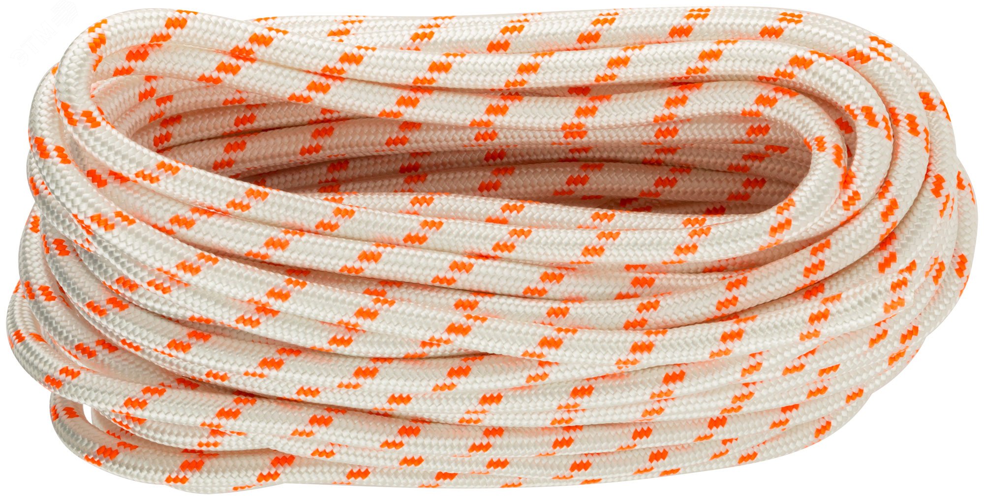 Фал капроновый плетеный 24-х прядный с сердечником 12 мм х 20 м, р/н= 2100 кгс 68430 FIT РОС - превью