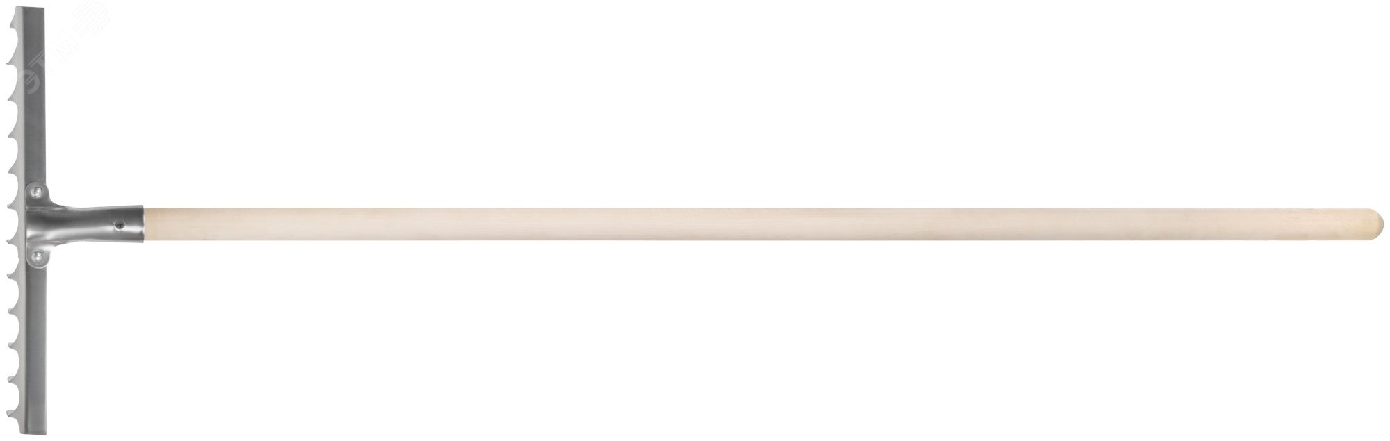 Изображение товара Грабли витой зуб нержавеющая сталь с деревянным черенком 12 зубьев