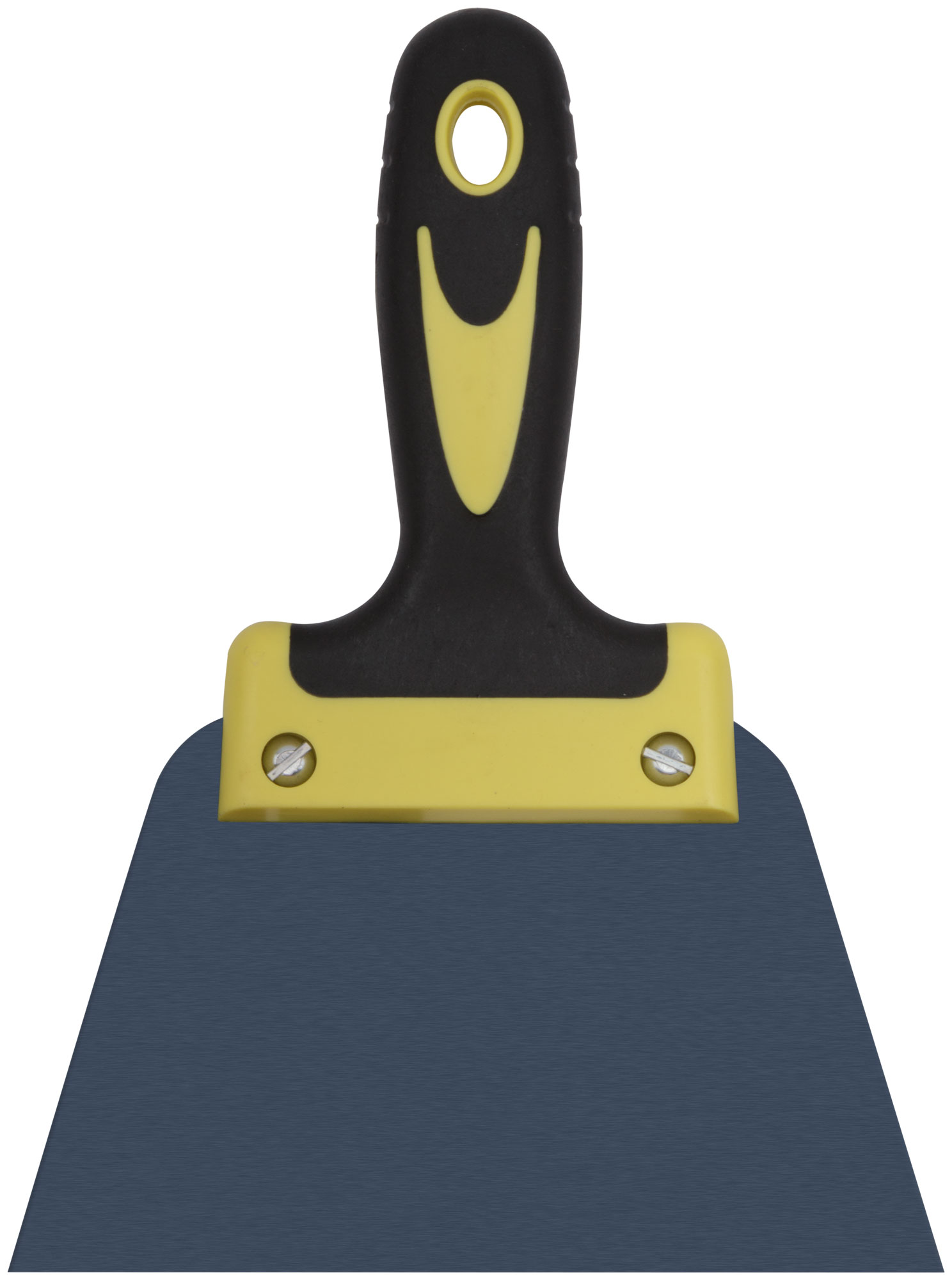 Шпатель фасадный ''Мастер'', пружинная колоризованная сталь, двухкомпонентная ручка, плоский 150 мм