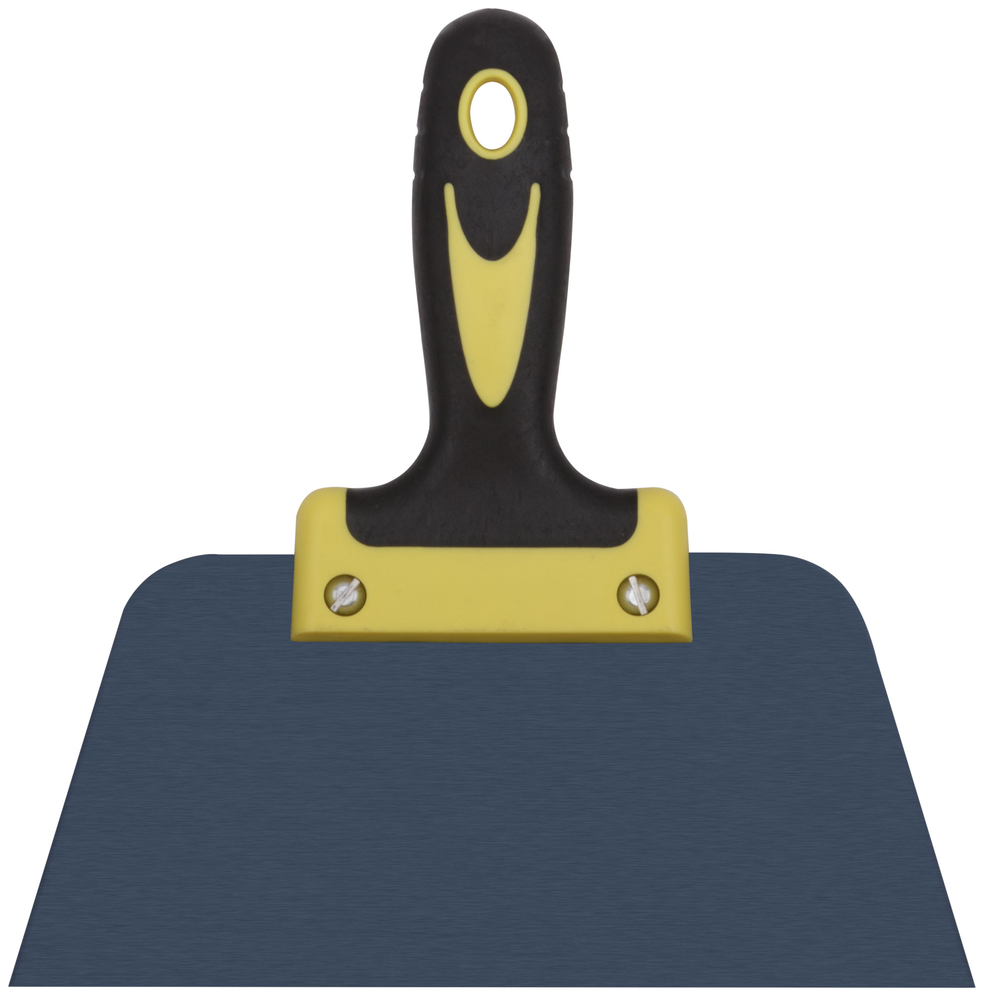 Шпатель фасадный ''Мастер'', пружинная колоризованная сталь, двухкомпонентная ручка, плоский 200 мм