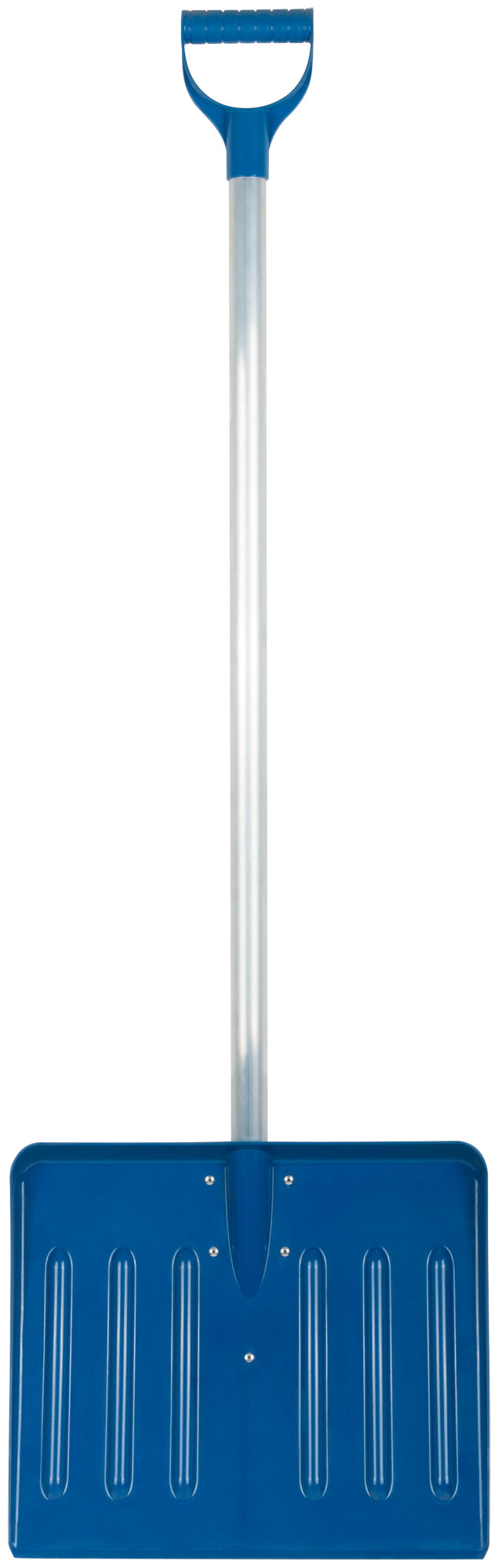 Лопата для уборки снега Профи поликарбонатная, алюминиевый черенок, малая 410х350х1300 мм