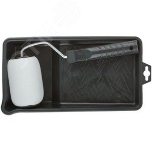 Набор для покраски откосов (ванночка 290х150 мм + валик поролон 100 мм) - фото 2