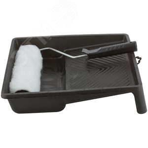 Набор для покраски стен (ванночка 350х330 мм + валик иск.мех 250 мм) - фото 4