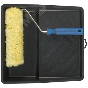 Набор малярный ''Универсальный'' (ванночка 350х330 мм + валик полиакрил 230 мм) - фото 2