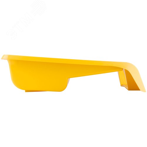 Ванночка для краски желтая 395х346 мм, педаль для фиксации, Профи - фото 4