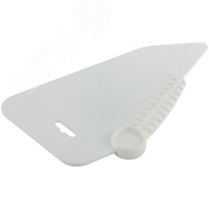 Шпатель прижимной, для разглаживания обоев, пластиковый, белый 280 мм - фото 2