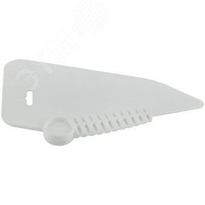 Шпатель прижимной, для разглаживания обоев, пластиковый, белый 280 мм - фото 3