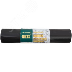 Мешки для строительного мусора, ПВД особопрочные, 180 л, 900х1200 мм, толщина 35 мкм, 10 шт - фото 2